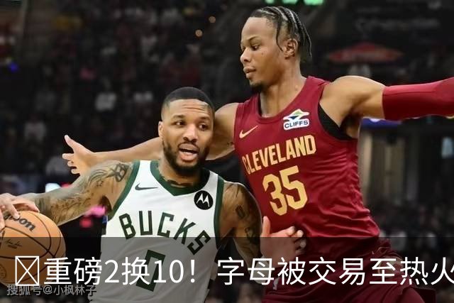 💣重磅2换10！字母被交易至热火换希罗等四人+3首轮1次轮+1互换
